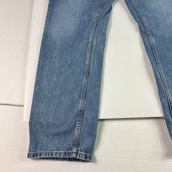 Levi's Jeans Men 31x29* 559 Relaxed Straight Blue Faded Stretch Denim Tag 32x30 - Picture 6 of 16